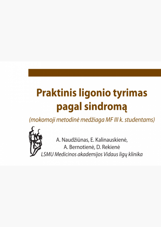 Praktinis ligonio tyrimas pagal sindromą