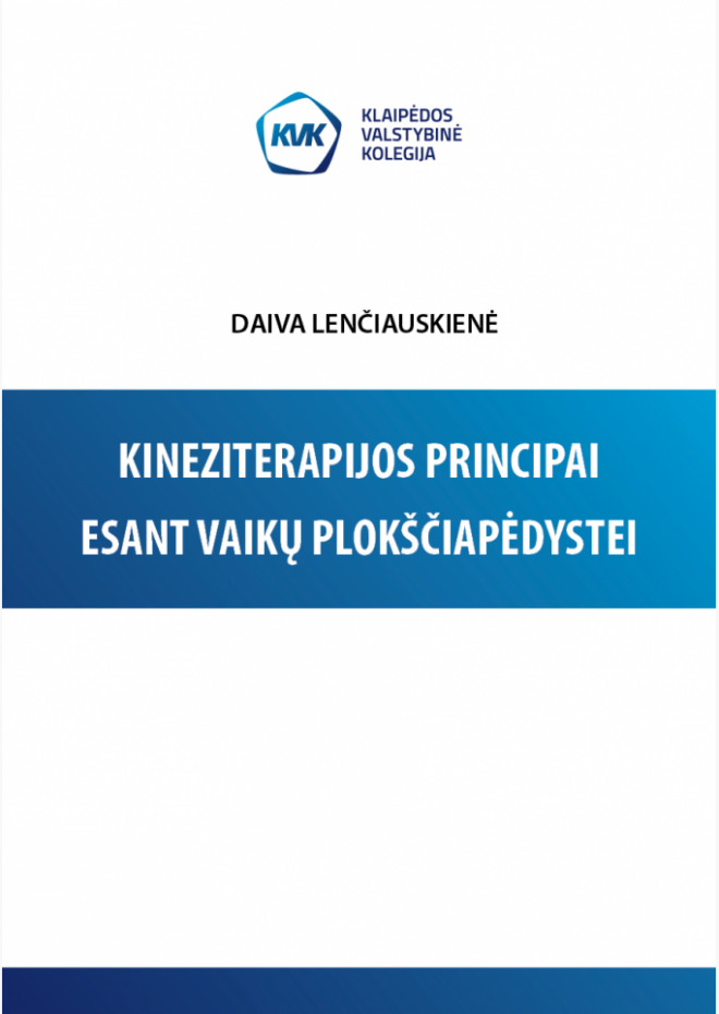 Kineziterapijos principai esant vaikų plokščiapėdystei