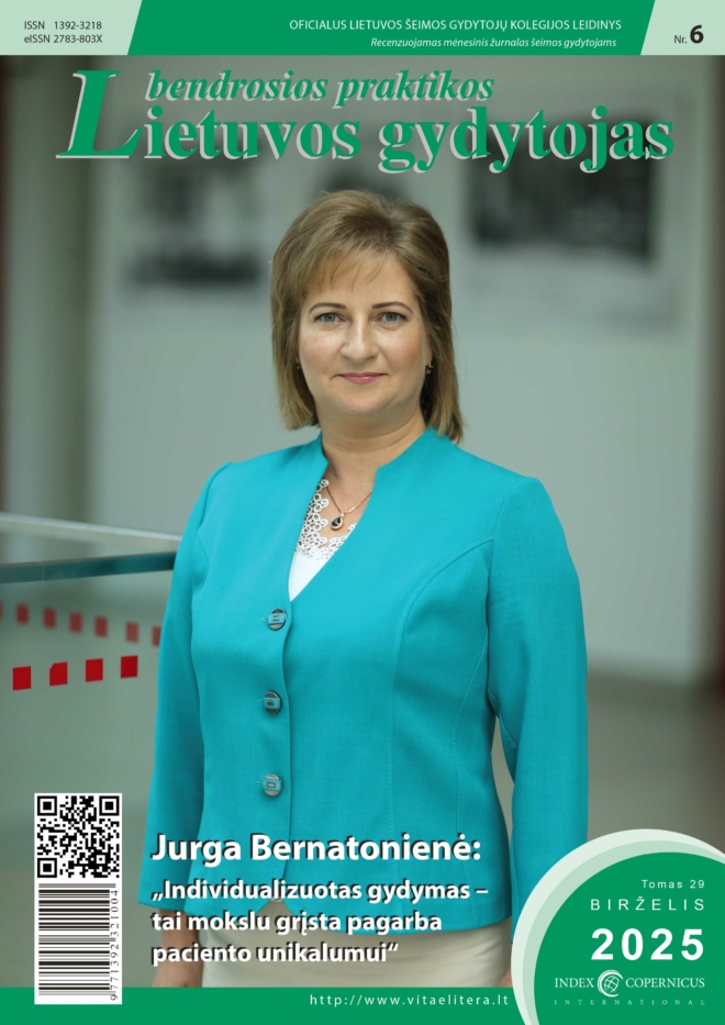 Lietuvos bendrosios praktikos gydytojas, 2025